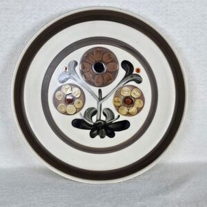 Denby Langley Mayflower Floral Mid Century Dinner Plate England Pemberton